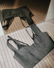 Top Bra lace Gray