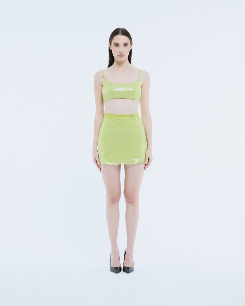 Liquid Lime Skirt